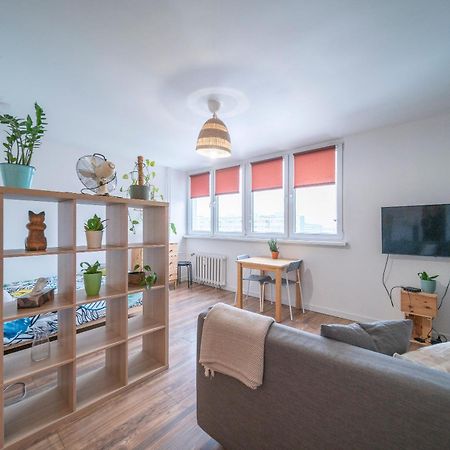 דירות 10Th Floor Studio In The City Center Of ורוצלב מראה חיצוני תמונה