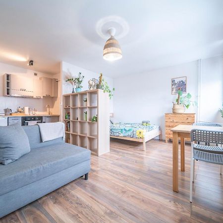 דירות 10Th Floor Studio In The City Center Of ורוצלב מראה חיצוני תמונה