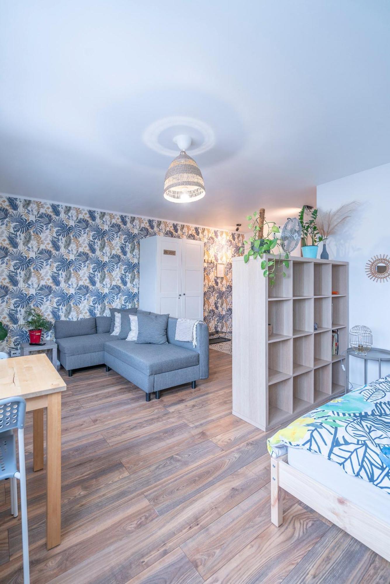דירות 10Th Floor Studio In The City Center Of ורוצלב מראה חיצוני תמונה
